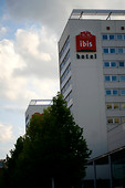 The stylish Ibis buildings